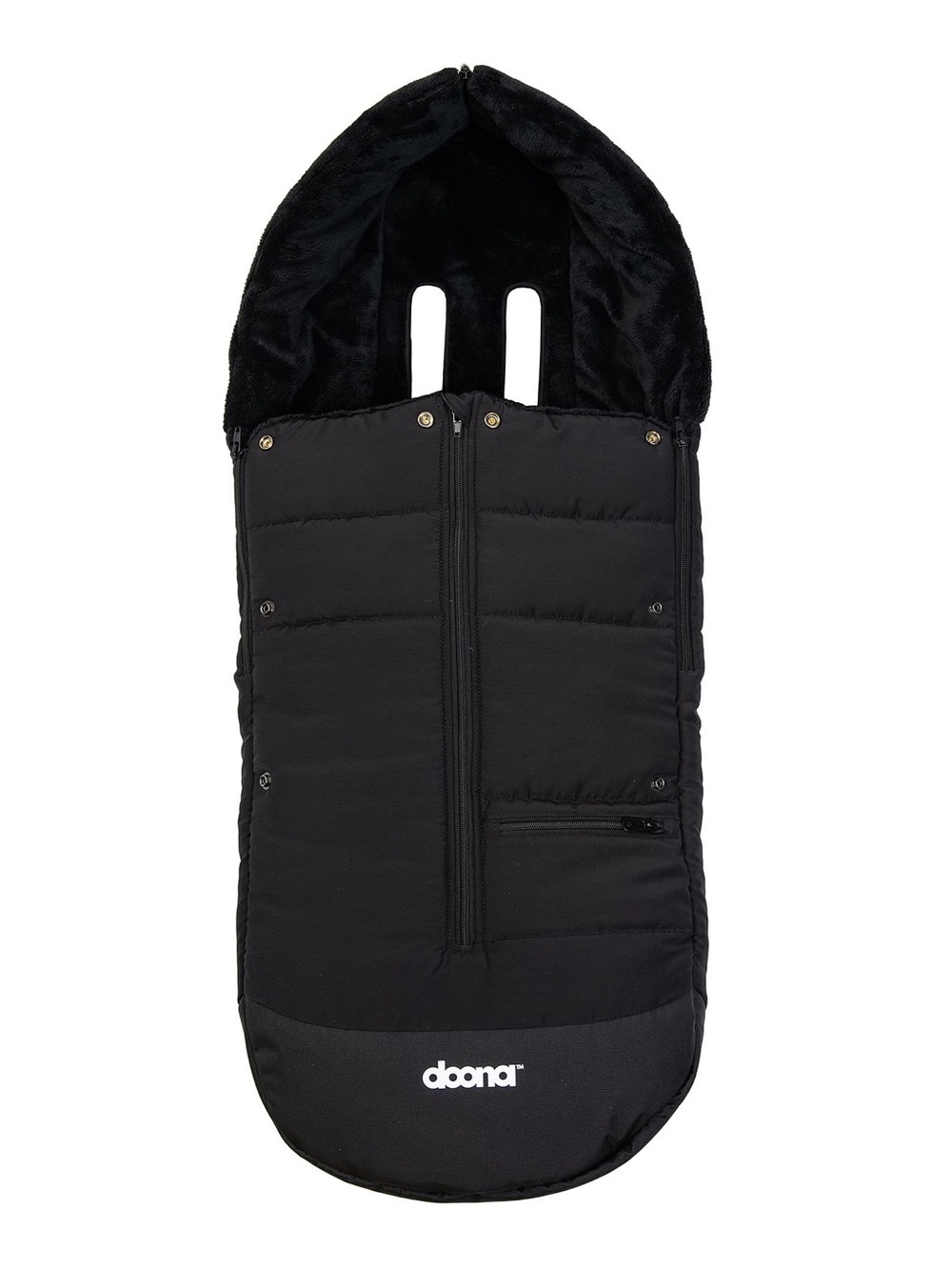 Doona Black Cozy Footmuff Accessory for Doona Stroller